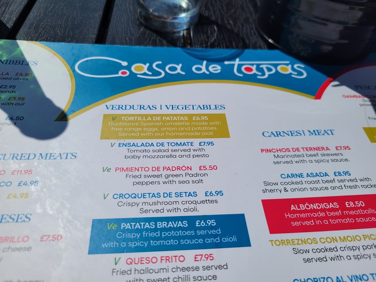 The Real Italian Ice Cream Co Menu - Image 1