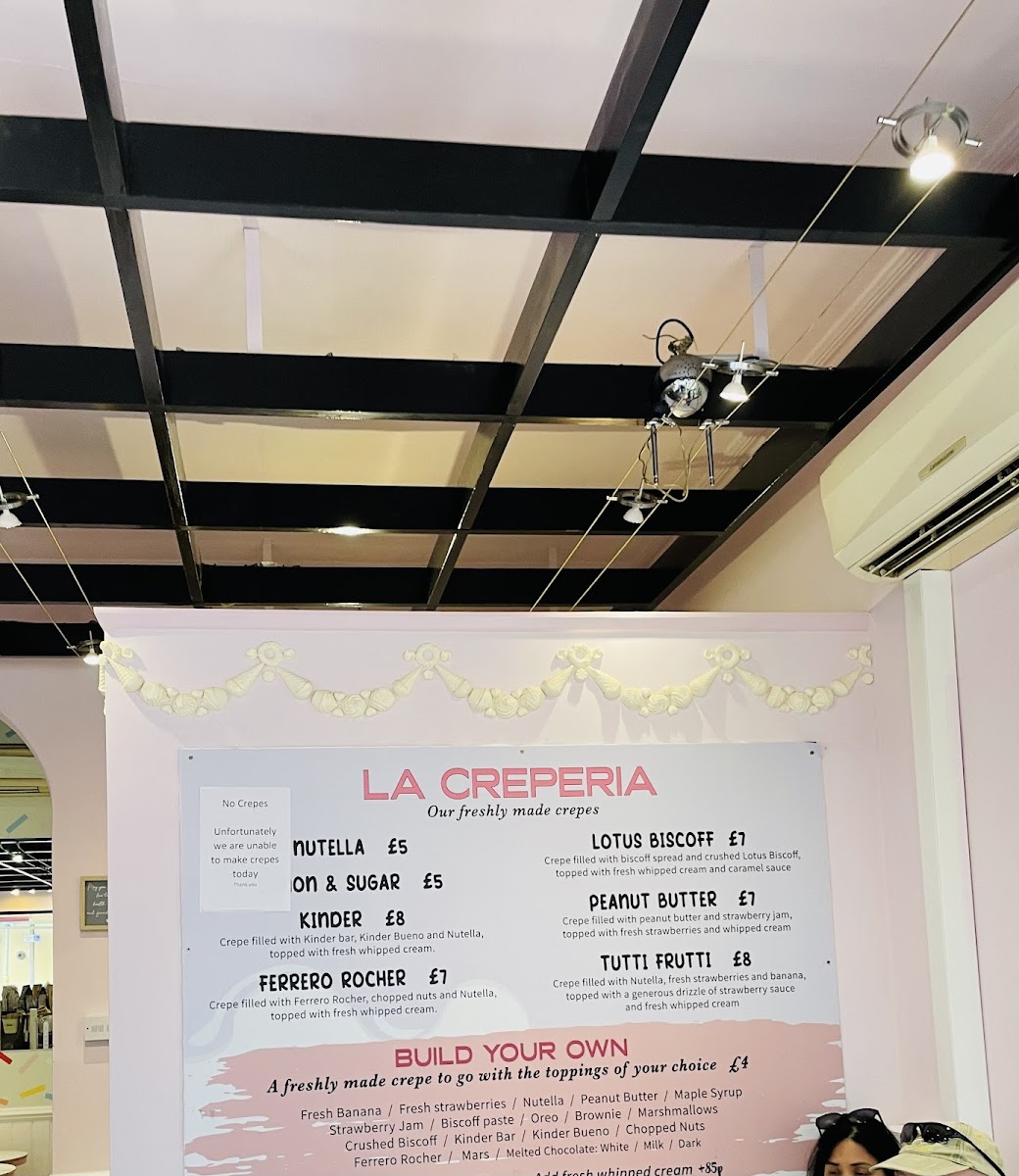 The Real Italian Ice Cream Co Menu - Image 2